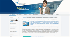 Desktop Screenshot of capmonetique.com